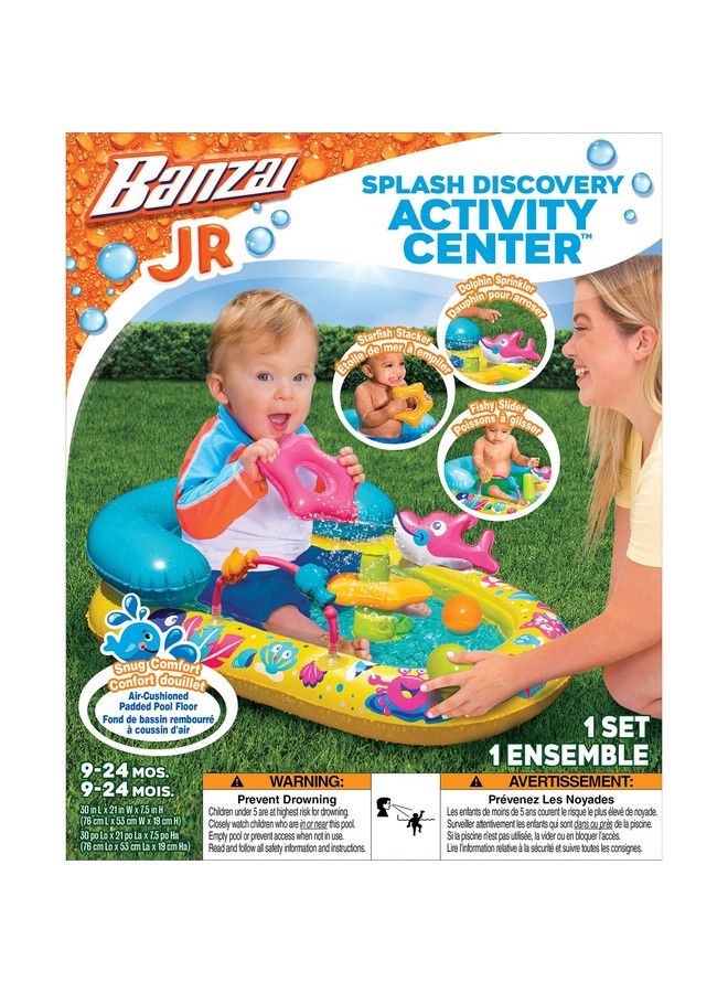 Banzai مركز نشاط اكتشاف جونيور سبلش مجموعة ألعاب مائية 9-24 شهر - Image 3