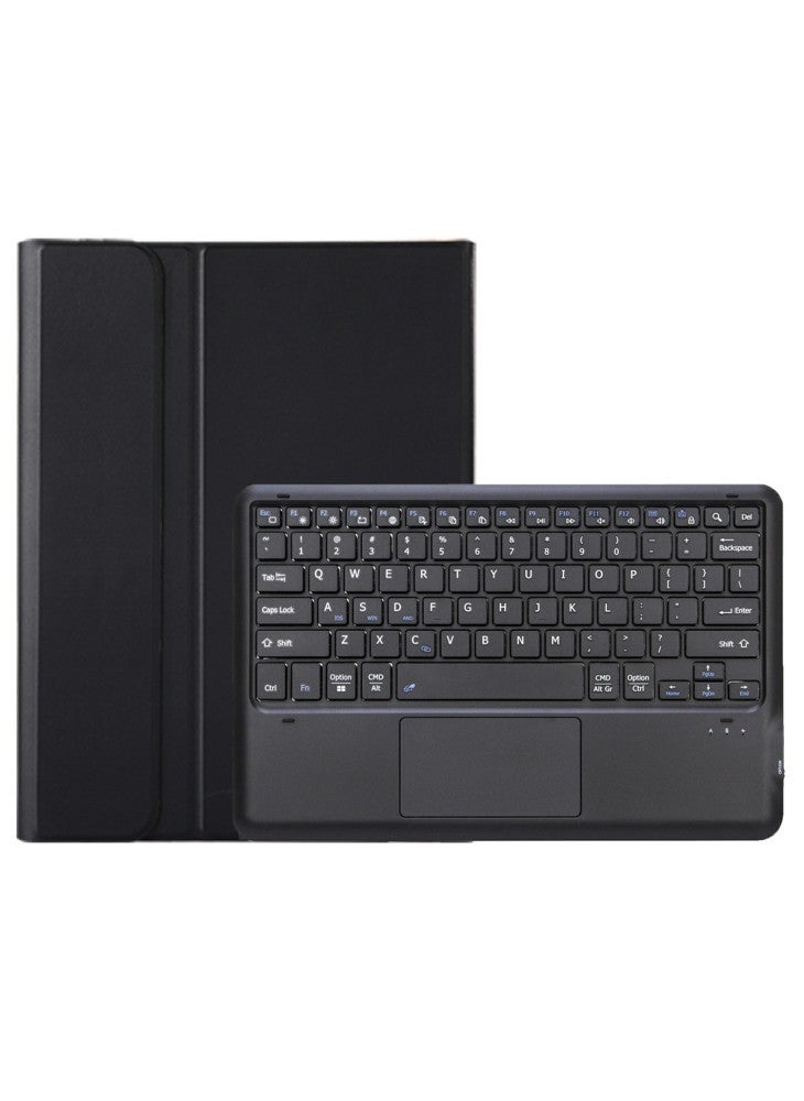 جراب AM33-A الواقي لجهاز Lenovo Xiaoxin Pad 2025 مزود بلوحة مفاتيح تعمل باللمس وغطاء TPU فائق النحافة وقابل للفصل - أسود - Image 2