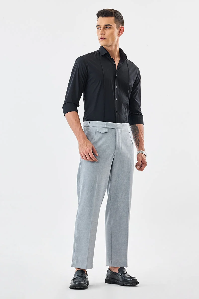 SNITCH Relaxed Fit Stretch Trousers