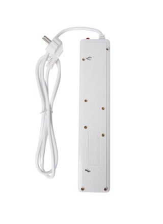 E-Train 16A Power Strip with Overload Protection, 4 Outlets + 1 USB + 1 Type-C Charging Port 2.4A 2M - On/Off Switch (PS077) - pzsku/Z0C36122616DDEA9BD2AEZ/45/1741258776/cc51294a-b4dd-4b34-89c6-716fb05edbc3