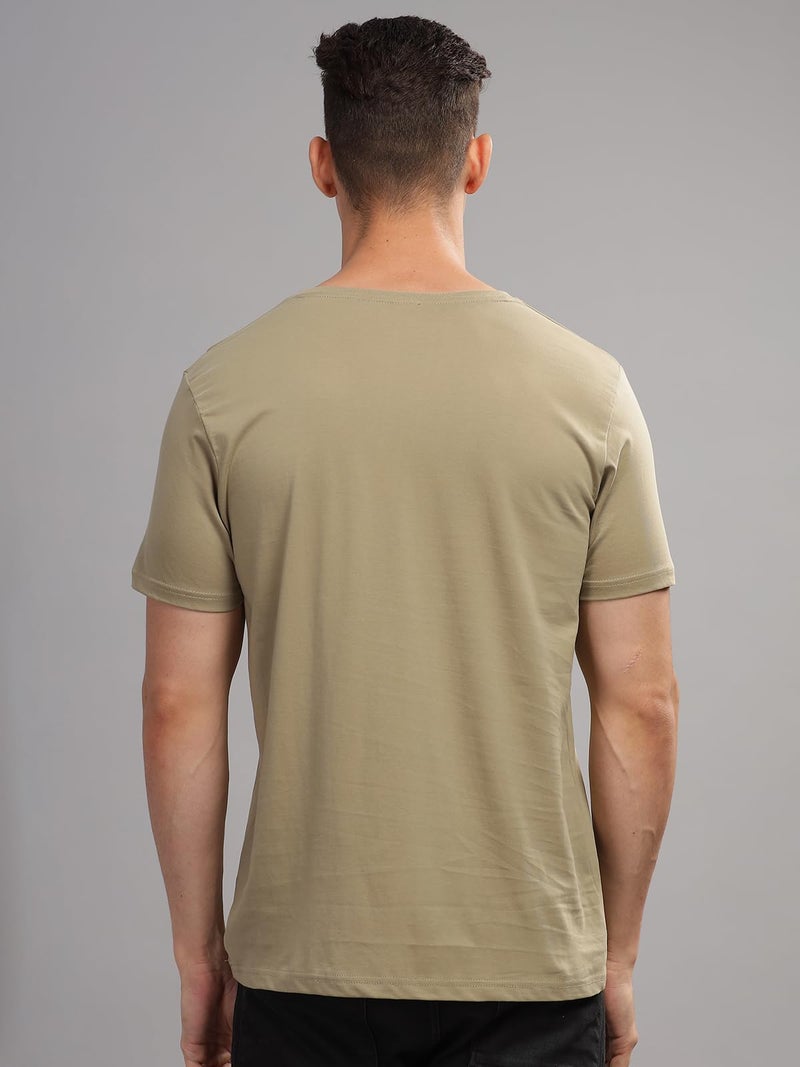 ADRO Mens Anime Naruto T Shirt - Premium Cotton Anime Tshirt - Perfect for Naruto Fans Print and Comfortable Fit Beige T-Shirt|RN24-NRR-BE-M - Image 4