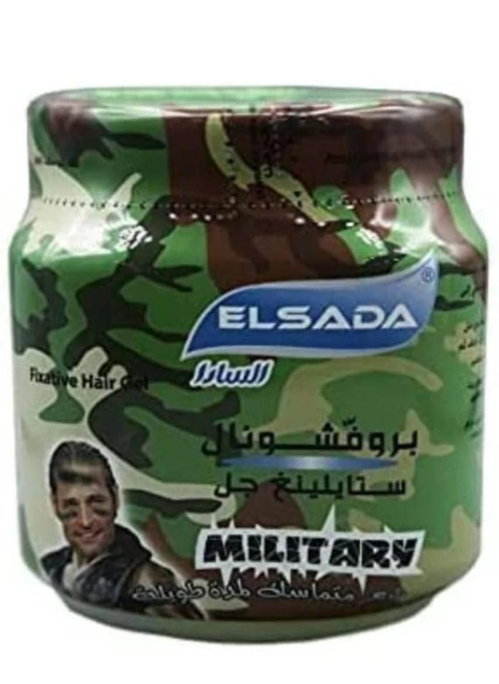 Elsada Professional Ultra Strong Hair Gel Military 1000ml 