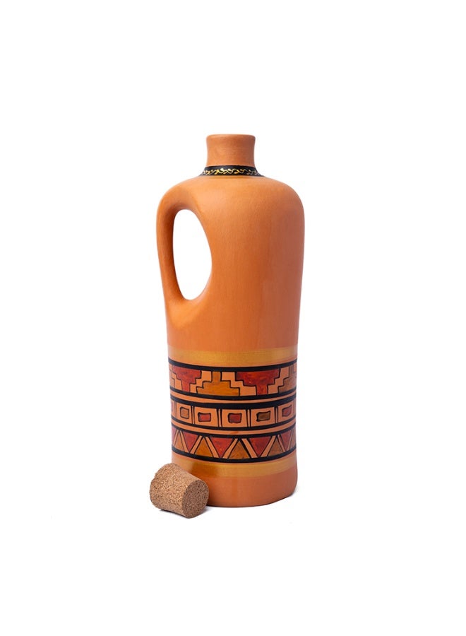 ارك زجاجة مياه دائرية من ARK Maison Terracotta - مطلية - Image 4