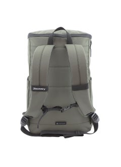 Discovery Discovery SHIELD RPET Polyester Top Zip Open Laptop Backpack Khaki with Tablet Compartment, Casual Backpack 30L Large Capacity Laptop Bag Water-Resistant,Multi-pocket School Travel Business Bag  - Image 3