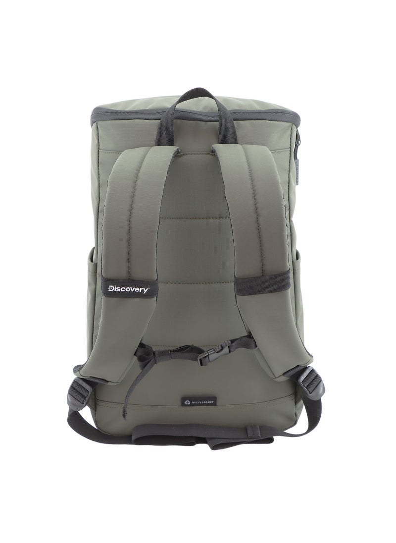 Discovery SHIELD RPET Polyester Top Zip Open Laptop Backpack Khaki with Tablet Compartment, Casual Backpack 30L Large Capacity Laptop Bag Water-Resistant,Multi-pocket School Travel Business Bag - pzsku/Z0C367D93B766401D812DZ/45/_/1721995752/3ff98ddd-069f-465e-a004-1e76af11b8a3