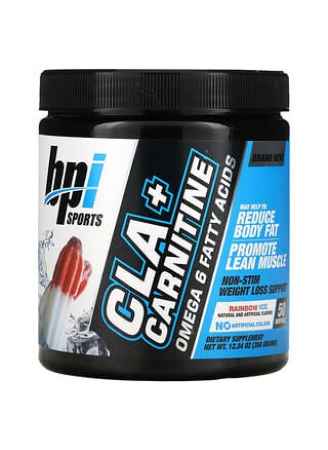BPI SPORTS - BPI Sports CLA + Carnitine Rainbow Ice 12.34 oz (350 g) - Image 1