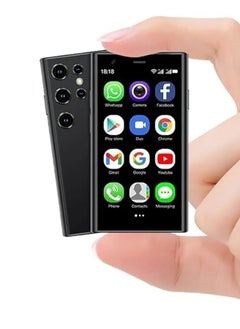SOYES S23 Pro Super Mini Mobile Small Card Size Phone Android Quad Core Black, Mobile Mini Smartphone Ultra Small Pocket Student Children Men and Women  - Image 2