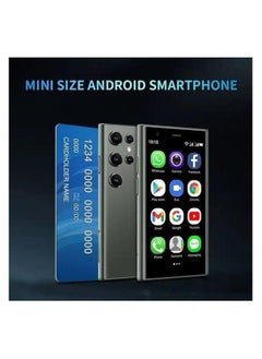SOYES S23 Pro Super Mini Mobile Small Card Size Phone Android Quad Core Black, Mobile Mini Smartphone Ultra Small Pocket Student Children Men and Women  - Image 5