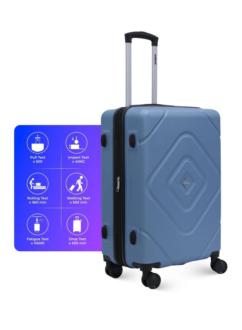 STARLIFE 3 Piece ABS Hard side Trolley Luggage Set Spinner Wheels with Number Lock - Image 2