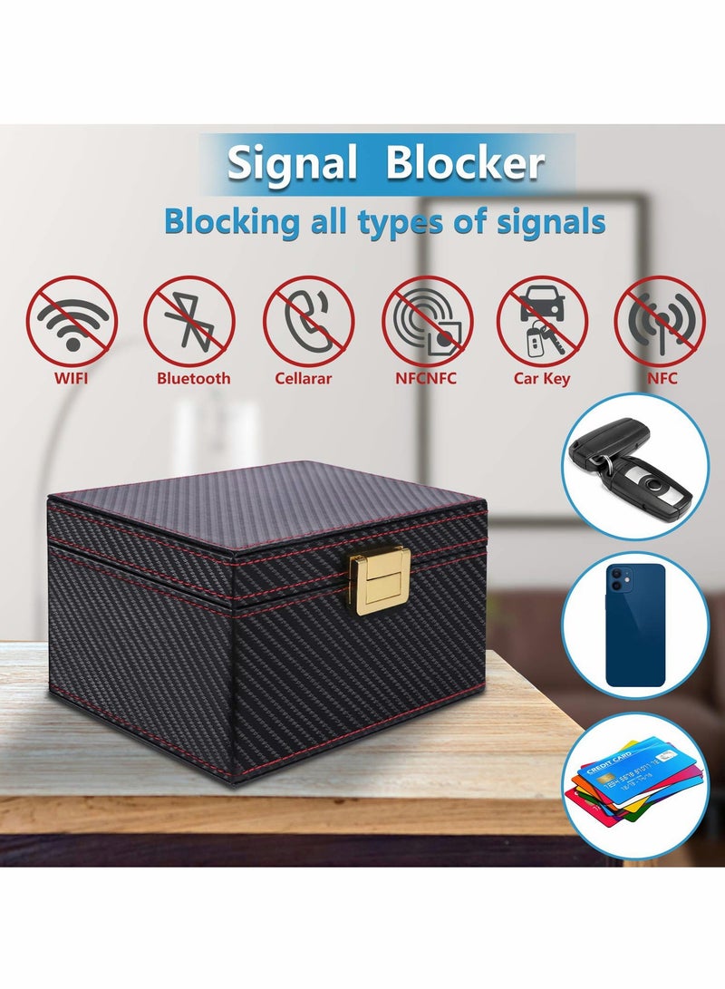 صندوق فاراداي، واقي مفتاح السيارة، واقي دخول بدون مفتاح، واقي آمن لتقنية RFID لحماية من السرقة وحجب الإشارات - Image 4