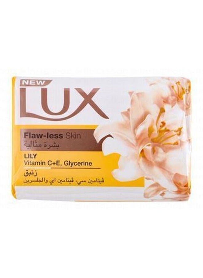 Lux Flawless Skin, Lily, Vitamin C+E, Glycerine, Soap Bar