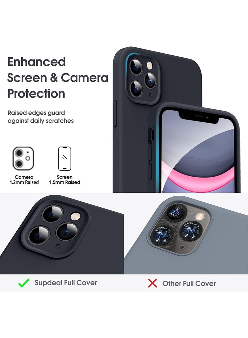 WRISTWISE Case Cover for iPhone 11 Pro - [Camera All-Round Protection] [Soft Microfiber Lining Anti-Scratch] Shockproof Phone Case Cover, Black - Image 2