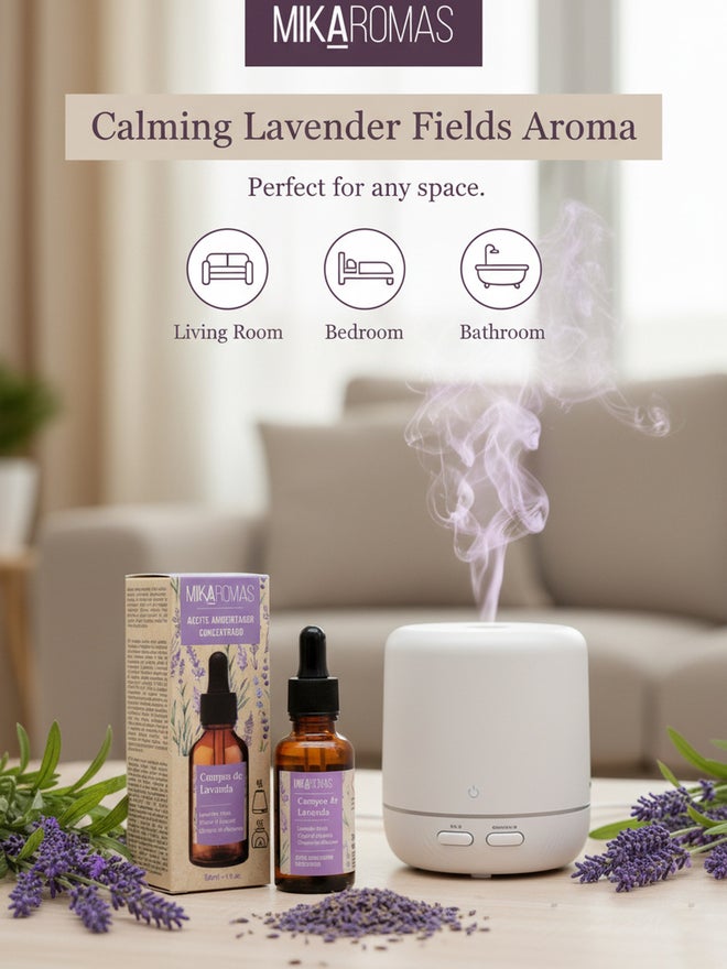 ميكارومس زيت عطري برائحة اللافندر 30 مل - Image 3