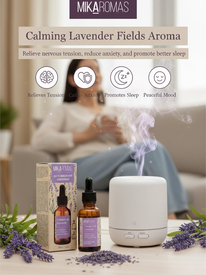 ميكارومس زيت عطري برائحة اللافندر 30 مل - Image 4