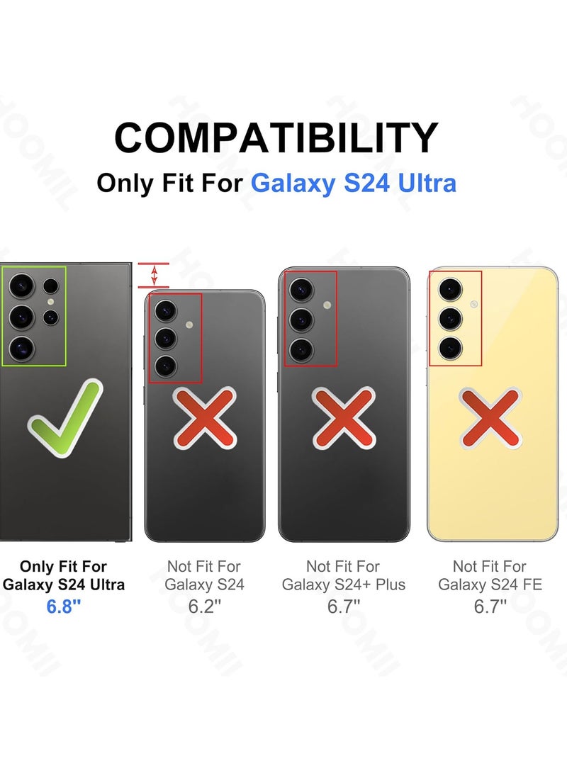 Gear4 Samsung Galaxy S24 Ultra Case, Crystal Clear Strong Magnetic Cover for S24 Ultra, Shock-Resistant, High-Clarity Phone Case for Samsung Galaxy S24 Ultra 6.8 inch - Image 2