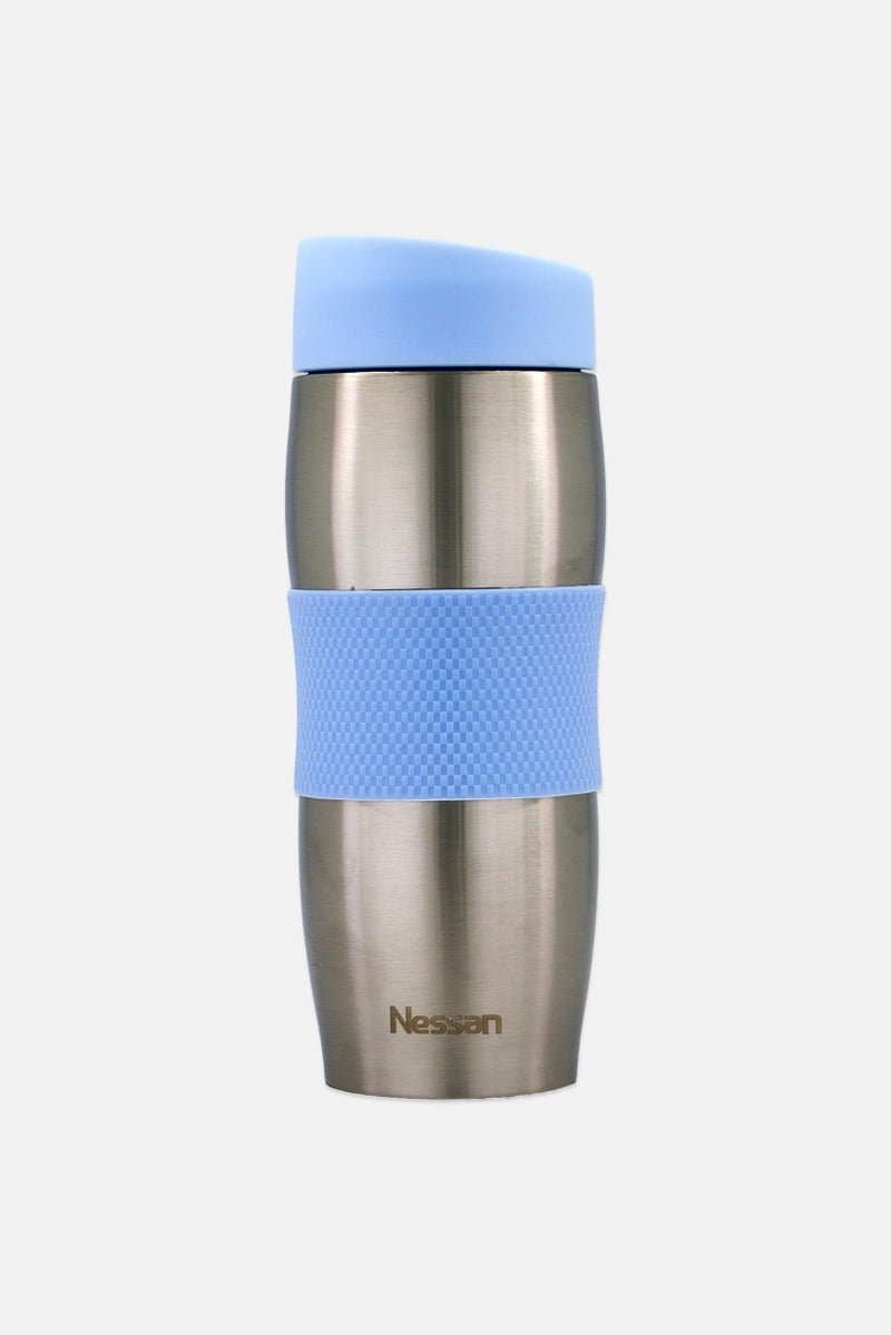 Nessan Stainless Steel Travel Mug 380 ml, Light Blue - Image 1