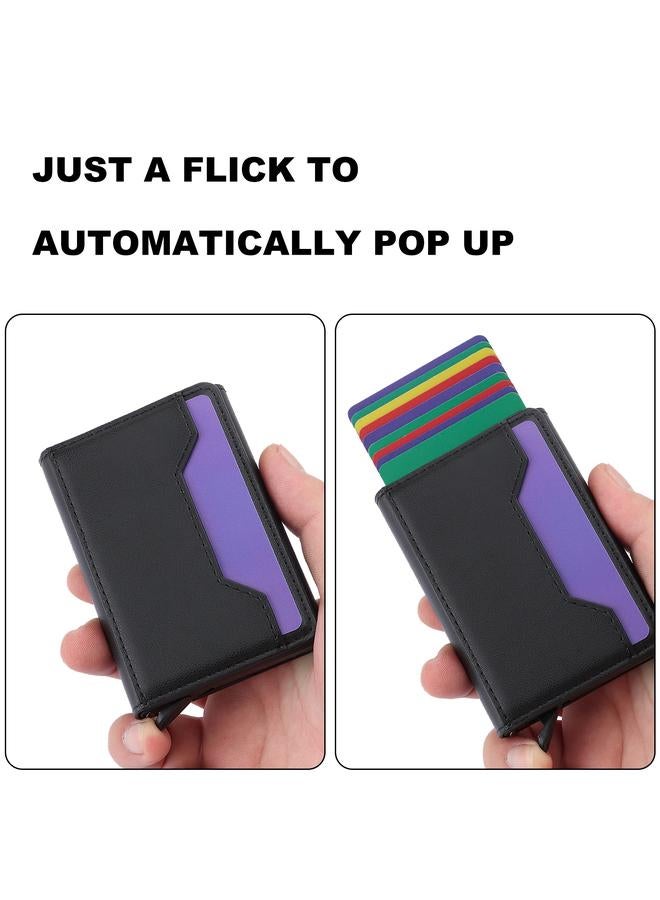 S-TOP Case For iPhone 15 Plus RFID Anti-theft Detachable Card Bag Leather Phone Case - Image 3
