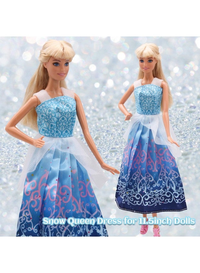 ZTWEDEN Classic Princess Dress for 11.5 inch Girl Dolls Wedding Party Dresses Gown for 30cm Girl Doll Play House (6 Styles) - Image 5