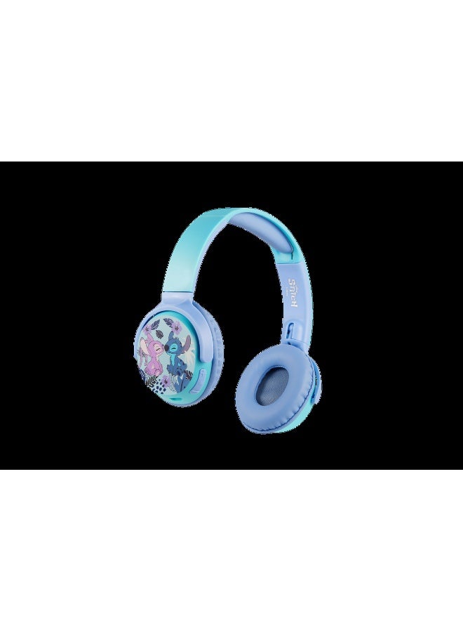 SMD Stitch Soft Touch Light with Bluetooth Headphones Combo | Kids combo set with Stitch Bluetooth headphones and soft touch light for music, relaxation, and ambient lighting fun - Image 1