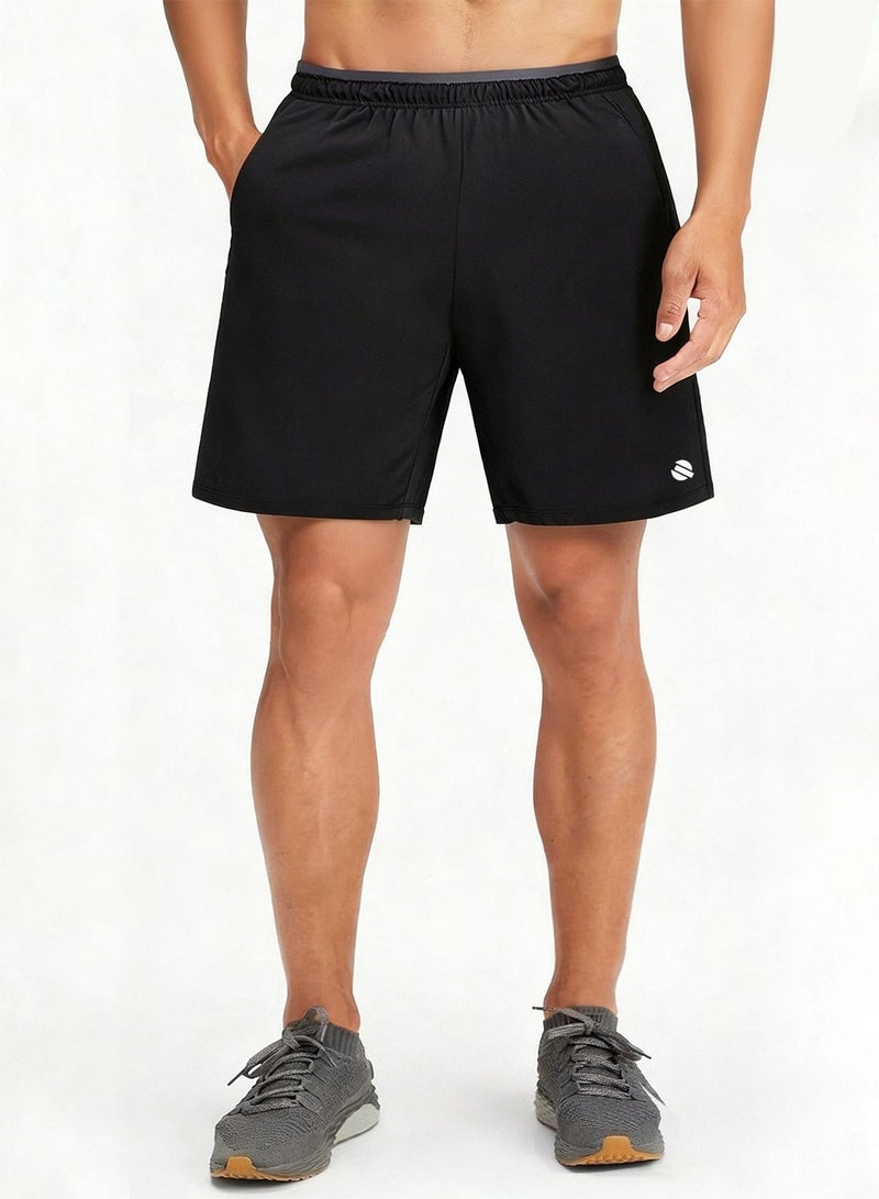 QUASER Men's Athletic Shorts,5'' Lightweight Quick Dry Running Sports Knit Athletic Gym Shorts with Pockets - Image 1