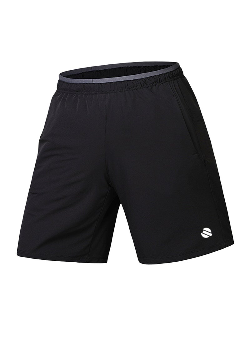 QUASER Men's Athletic Shorts,5'' Lightweight Quick Dry Running Sports Knit Athletic Gym Shorts with Pockets - Image 3