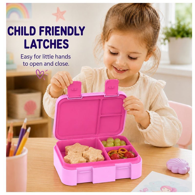 Bonbon - 3-Compartment Kids Lunch Box - Unicorn - Image 4