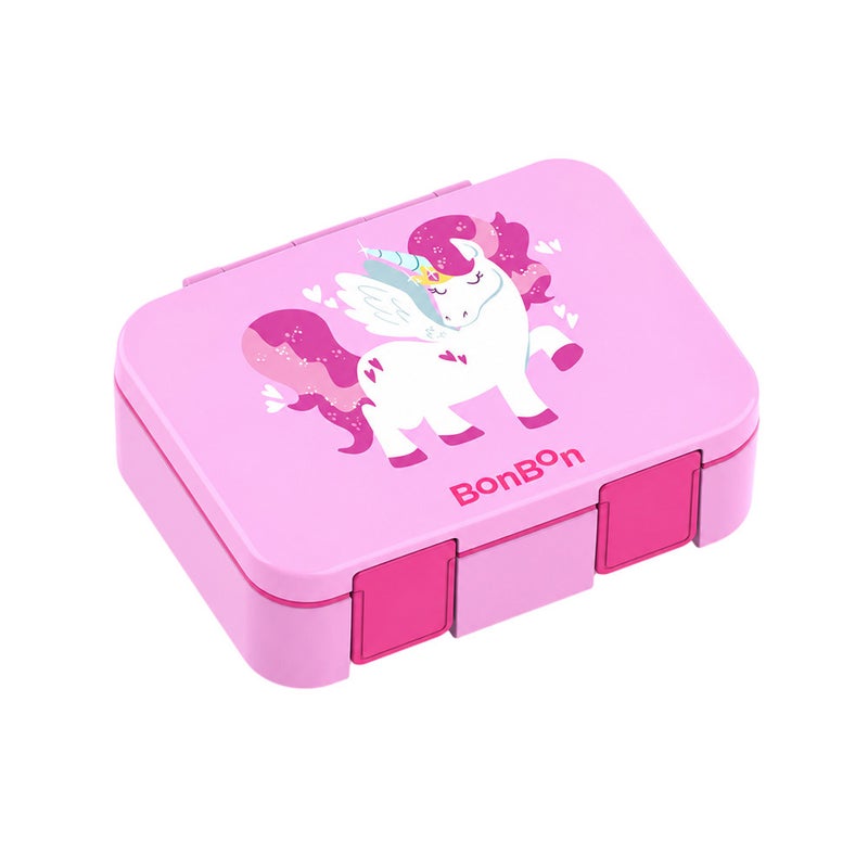 Bonbon - 3-Compartment Kids Lunch Box - Unicorn - Image 1
