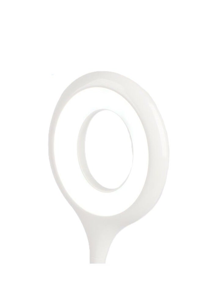 WEIDASI Rechargeable Desk Lamp, Touch Control, Clamp & Stand Design, Adjustable Brightness, Eye-Caring Light, USB Charging, Flexible Arm, Anti-Slip Base - Image 4