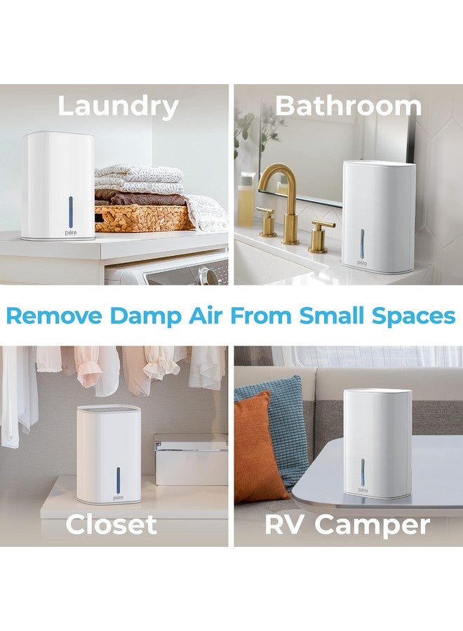 Pure Enrichment Pure Enrichment PureDry Mini Dehumidifier - 27oz Compact Water Tank Eliminates 300ml/day of Excess Moisture from Closets, Bathrooms, Boats, Kitchens, and Other Small Rooms and Living Spaces - Image 4