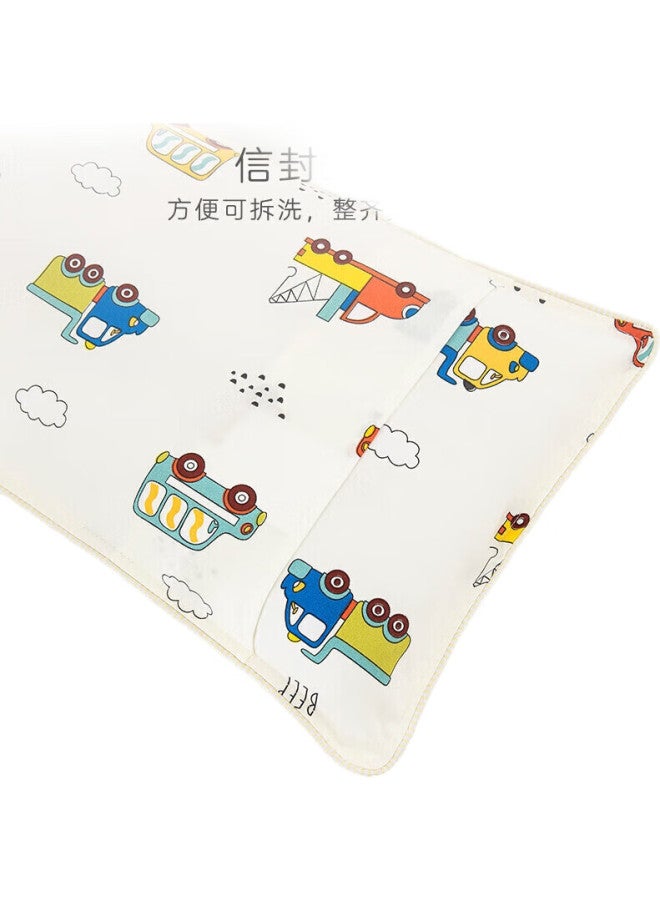 9I9 Baby Pillowcase, Pure Cotton, For Infants And Children, Kindergarten Pillow Cover, Washable, All Seasons, Without Pillow Insert, 50*30, A284 - Image 1