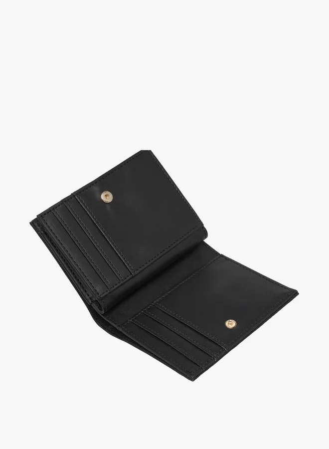 Flora Bella By Shoexpress Textured Bi-Fold Wallet