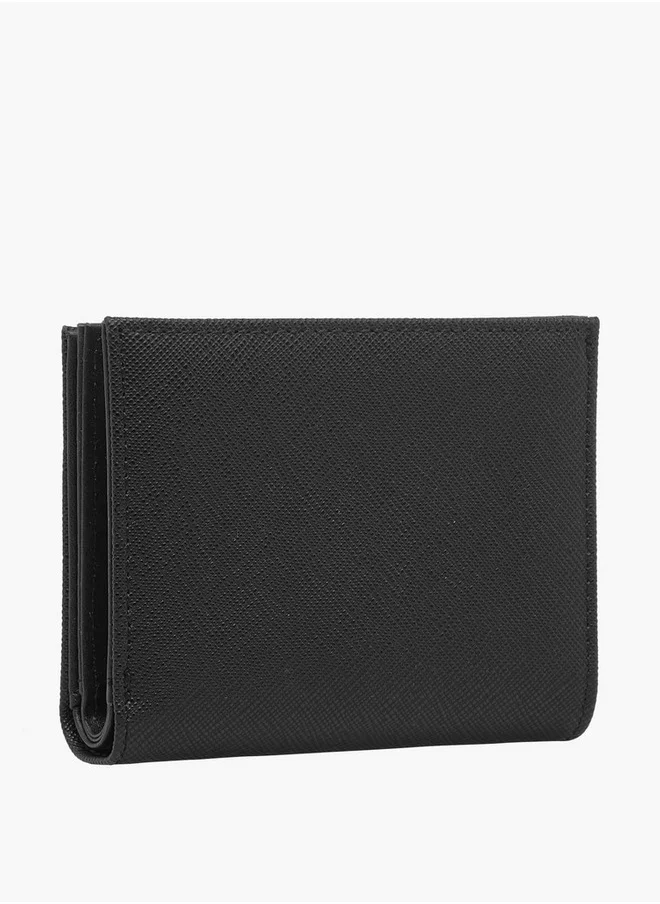 Flora Bella By Shoexpress Textured Bi-Fold Wallet