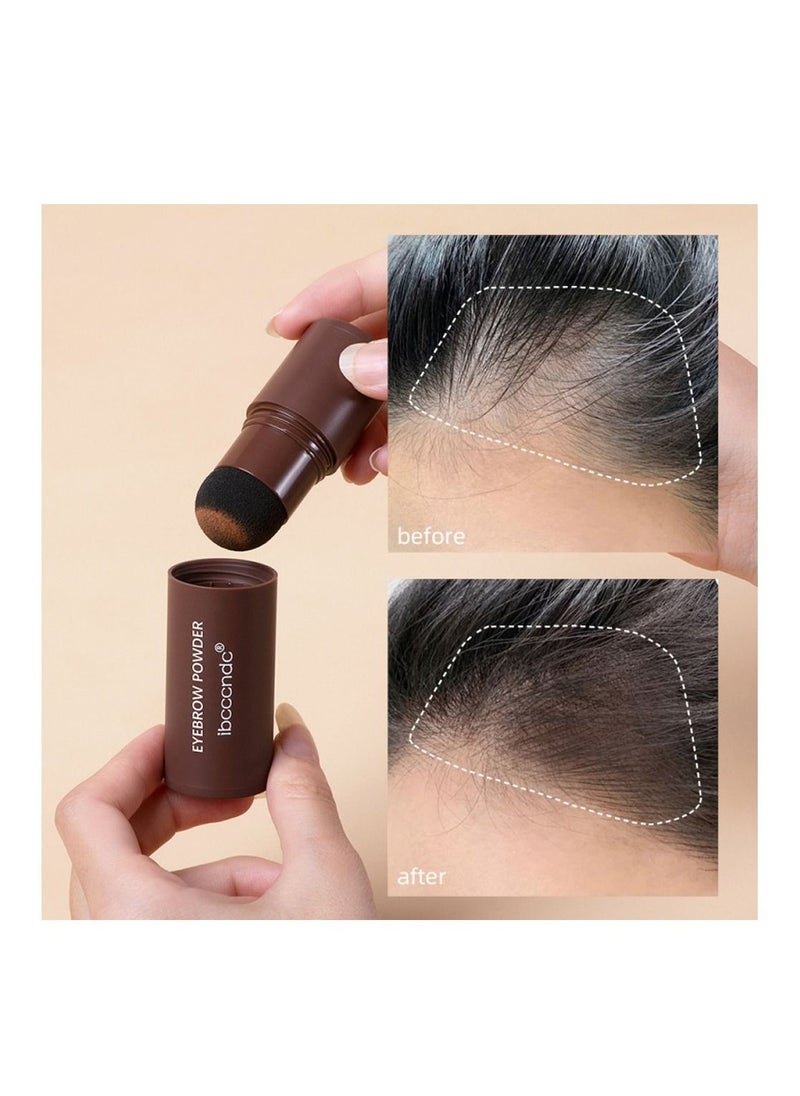 ibcccndc - Eyebrow Enhancers Shaping Kit Eyebrow Powder Stamp 5 Pairs Brow Stencils And Cosmetics Brushes Waterproof Natural Color & Long-Lasting Eye Makeup Tools For Women (Light Brown) - Image 1