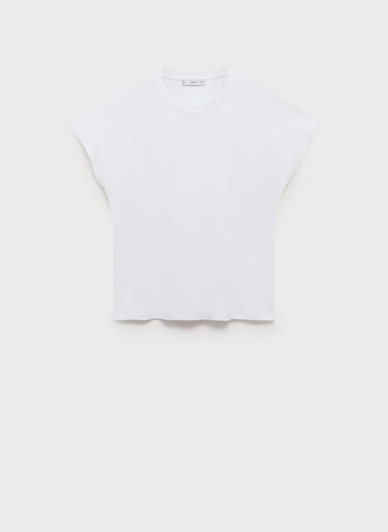 MANGO Crew Neck Short Sleeve T-Shirt  - Image 5