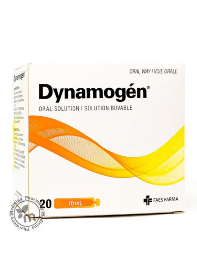 Dynamogen - Digestive Enzymes Oral Solution 20 Vialsx 10 Ml - Image 1