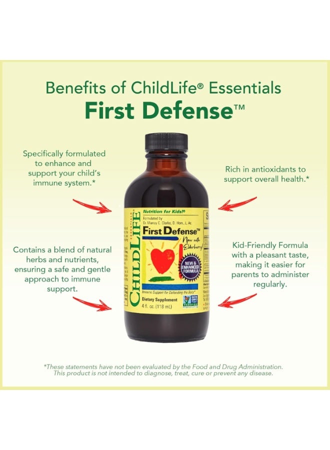 CHILDLIFE ESSENTIALS Essentials First Defense 4 fl oz (118 ml) - Image 5
