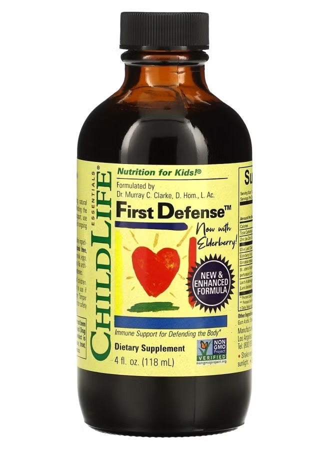 CHILDLIFE ESSENTIALS Essentials First Defense 4 fl oz (118 ml) - Image 1