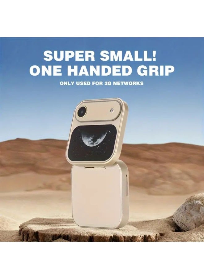 SOYES Mini Flip Phone Dual SIM – Compact 2G Mobile with Camera, Bluetooth & Type-C Fast Charging - Image 2