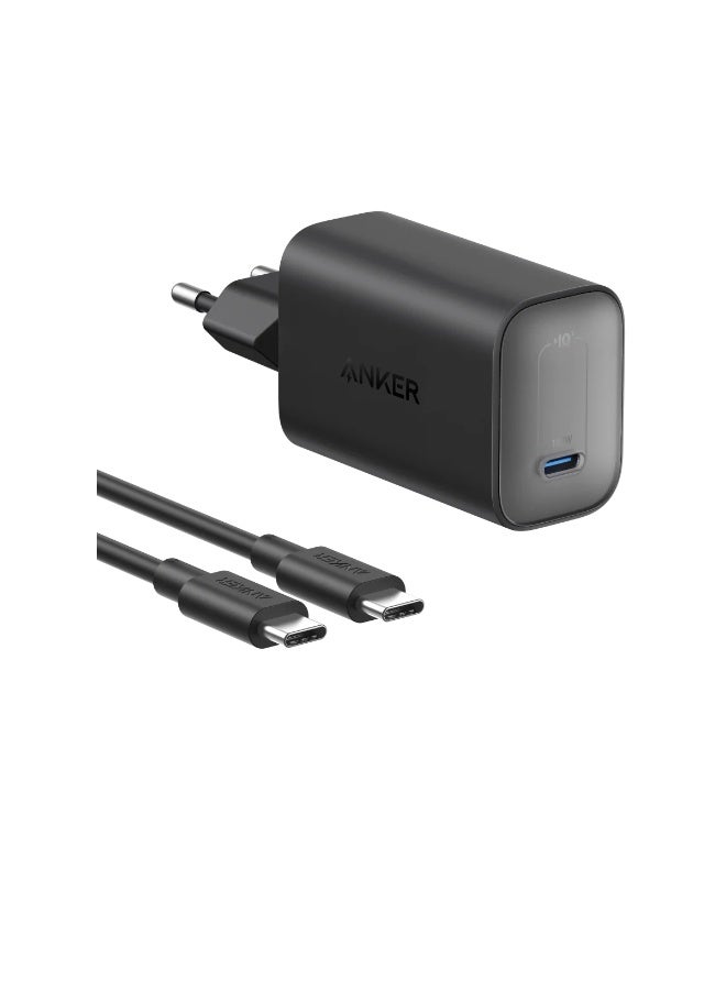 أنكر Nano 100W MacBook Charger, USB-C Charger For MacBook, iPad, iPhone Series, Galaxy, And All USB C Devices, 6 ft C Cable Included - black - Image 1
