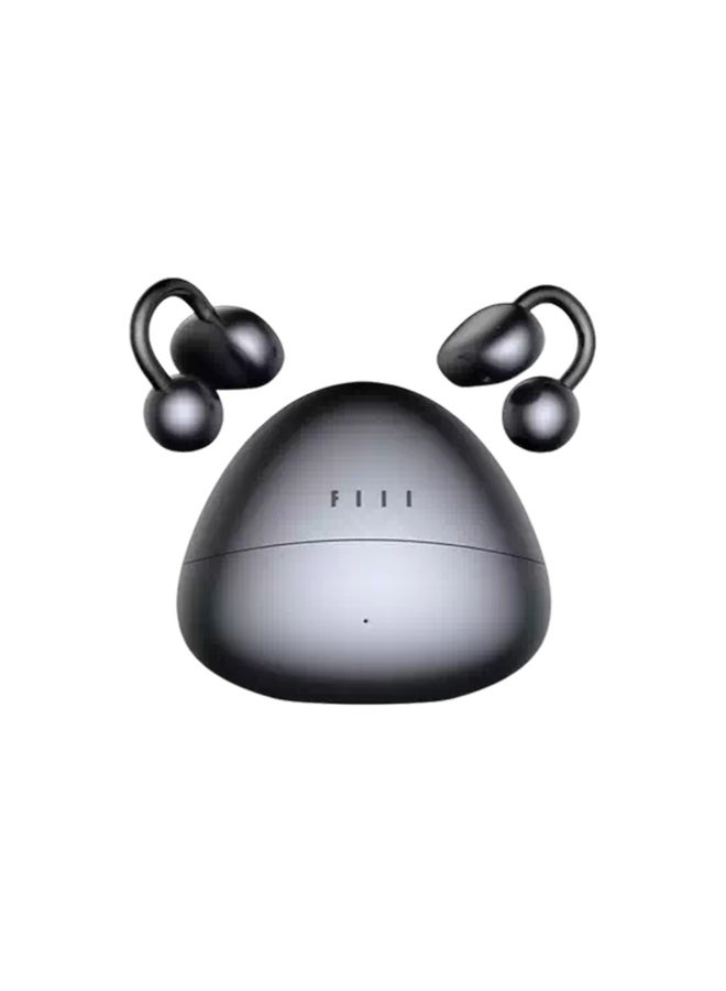 فيل سماعات أذن C1 Clip-On Bluetooth 5.4، صوت عالي الدقة وخفيف الوزن، عمر بطارية طويل، تدعم AAC/SBC، تصميم مريح ومريح مع علبة شحن. - Image 1