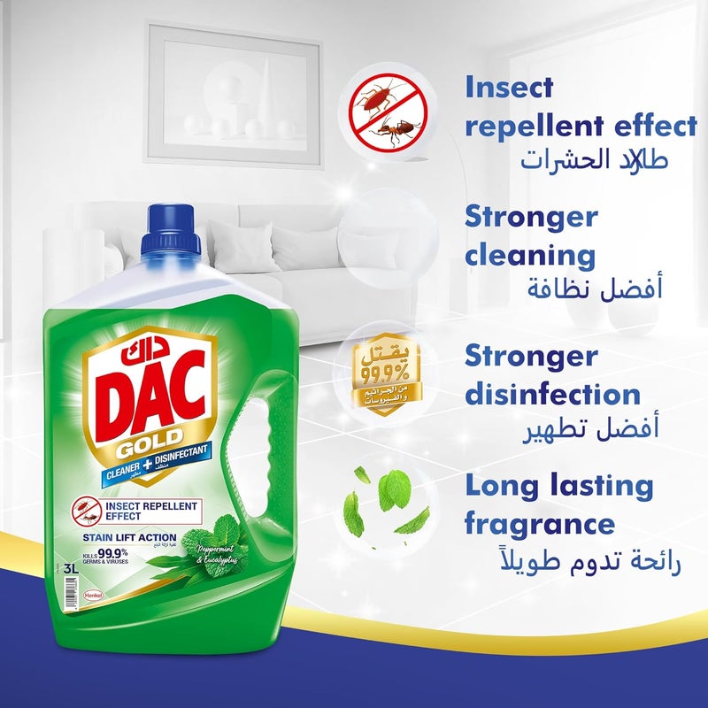 DAC Gold Multi-Purpose Disinfectant & Liquid Cleaner - Image 3