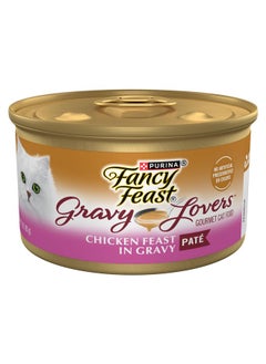 Fancy Feast Purina Fancy Feast Gravy Lovers Chicken Feast Pate in Wet Cat Food Gravy - (Pack of 24) 3 oz. Cans  - Image 1
