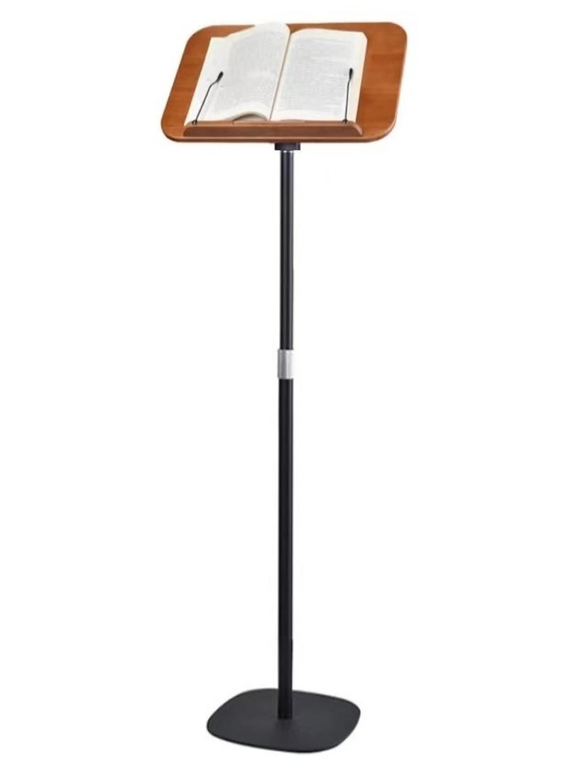 حامل كتب للقراءة، حامل كتب قابل للرفع مع مشابك صفحات، زاوية قابلة للتعديل، مناسب لوضع الكتب وأجهزة الكمبيوتر المحمولة والنوتات الموسيقية - Image 1