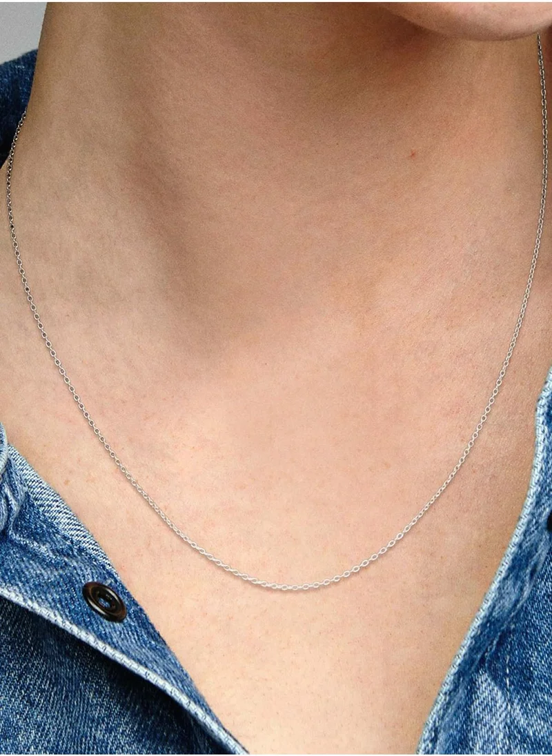 PANDORA  Classic Cable Chain Necklace for Women | Best Price UAE