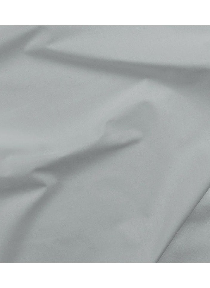 JewelOnPalette 100% Cotton Fabric, 45" Wide Soft Material for Cut by The Yard for Dress, Blouse, Shirt, Craft and Embroidery - Grey  - Image 2