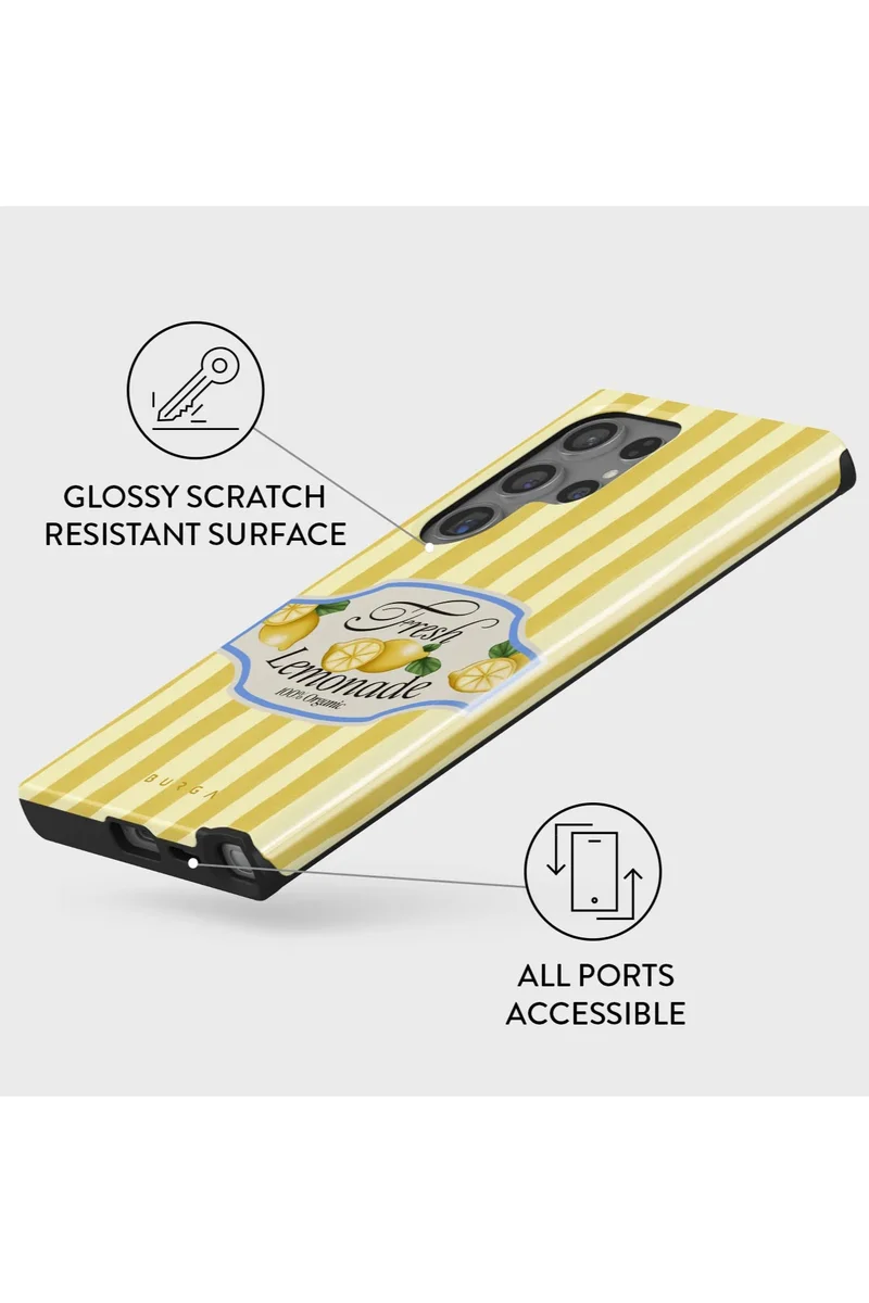 Burga multicolour Samsung Galaxy S24 Ultra Case - Frizzante For Screen & Camera Protection Printed Case  | Best Price UAE