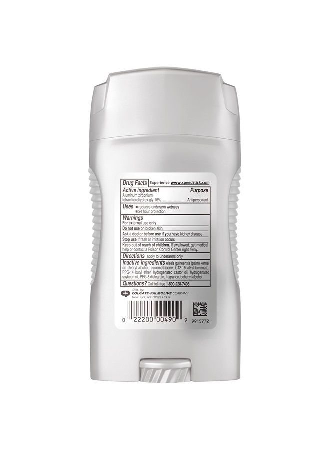 Speed Stick Men's Deodorant, Fresh, 3 Ounce, 4 Pack - Image 3