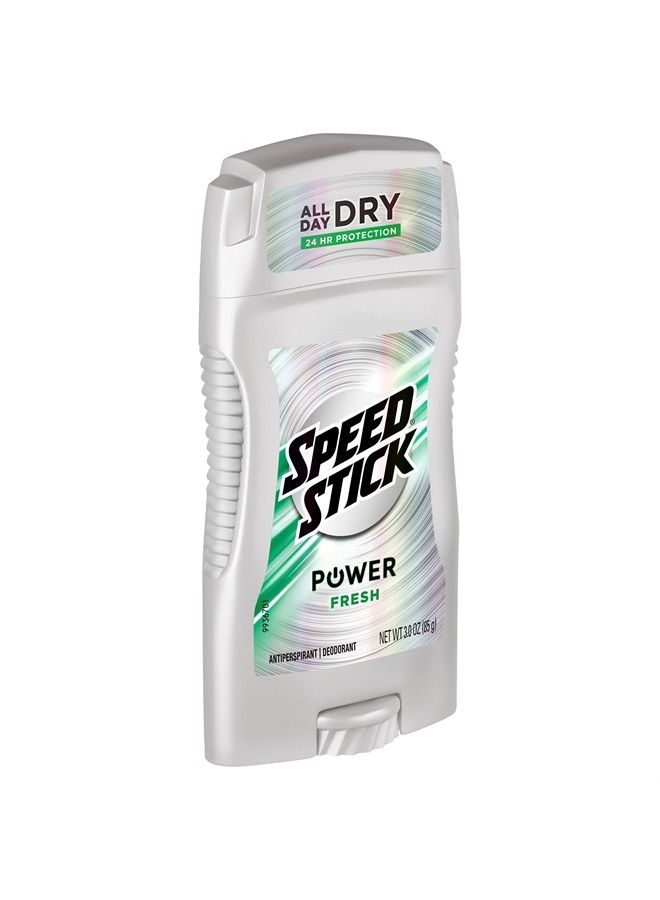 Speed Stick Men's Deodorant, Fresh, 3 Ounce, 4 Pack - Image 2