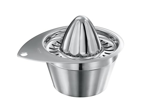 RÃ¶sle Rosle 12802 Stainless Steel Manual Citrus Lemon Reamer  Juicer with Strainer