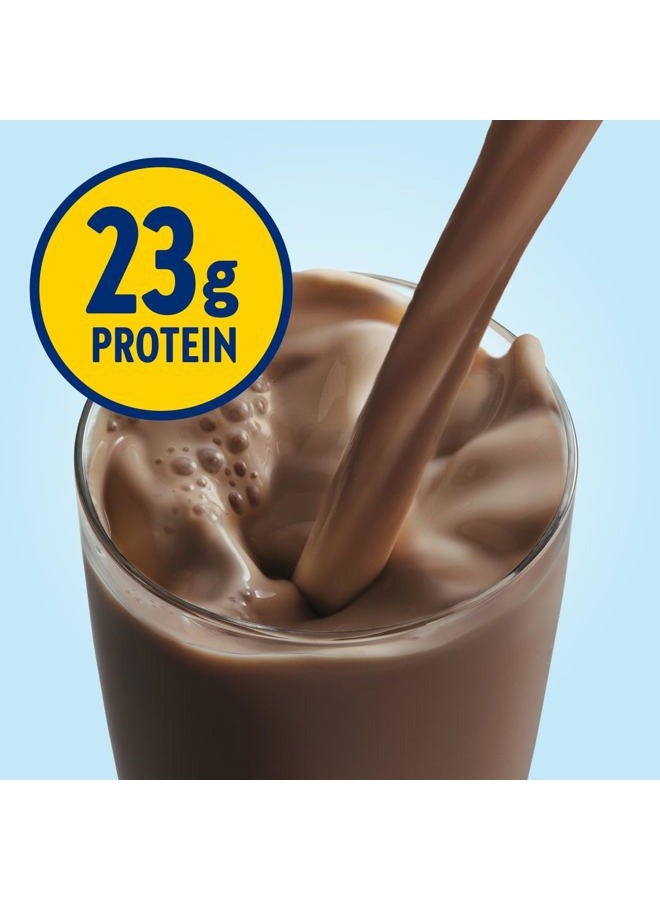 Glucerna مشروب هانجر سمارت بحجم وجبة رعاية مرضى السكري، شوكولاتة كلاسيكية، بديل وجبة لمرضى السكري لدعم إدارة مستوى السكر في الدم، 23 جرام بروتين، 250 سعرة حرارية، جاهز للشرب، زجاجة سعة 16 أونصة سائلة، 12 عبوة - Image 3